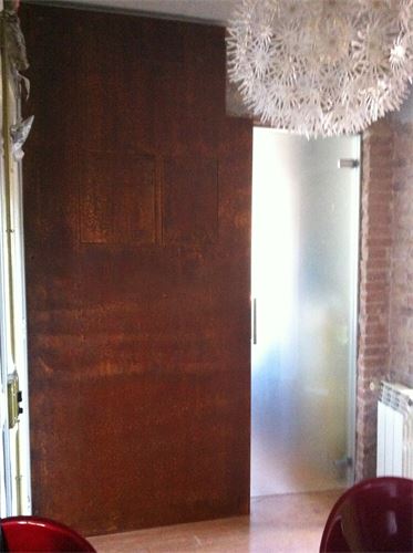 Chapa corten interior